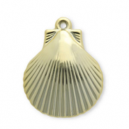 Anhänger Acryl Shell Gold