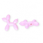 Perlen aus Acryl shiny Balloon Dog Pastel lilac