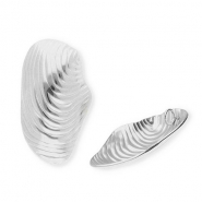Anhänger aus Stainless Steel - Rostfreiem Stahl Shell Silver