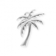 Anhänger aus Stainless Steel - Rostfreiem Stahl Palmtree Silver