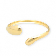 Stainless Steel - Rostfrei Stahl Armbänder Bangle Gold