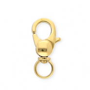 Zubehör aus Stainless Steel - Rostfreiem Stahl Karabinerverschluss Gold