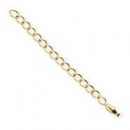 BY31® Zubehör aus Stainless Steel - Rostfreiem Stahl Verlängerungsketten Set Fish Gold