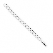 BY31® Zubehör aus Stainless Steel - Rostfreiem Stahl Verlängerungsketten Set Fish Silver