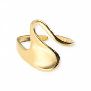 Stainless Steel - Rostfrei Stahl Ringe Gold