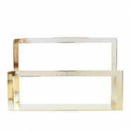 Schmuck Display f&uuml;r Ohrringe Gold