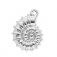 Anh&auml;nger aus Stainless Steel - Rostfreiem Stahl Sea Shell Silver