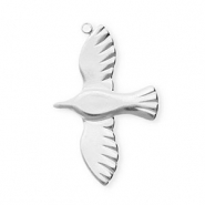 Anh&auml;nger aus Stainless Steel - Rostfreiem Stahl Bird Silver