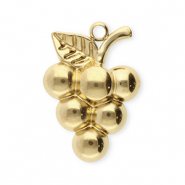 Anh&auml;nger aus Stainless Steel - Rostfreiem Stahl Grapes Gold