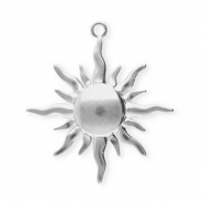 Anh&auml;nger aus Stainless Steel - Rostfreiem Stahl Sun Silver