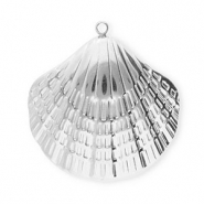 Anh&auml;nger aus Stainless Steel - Rostfreiem Stahl Shell Silver