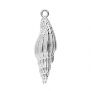 Anh&auml;nger aus Stainless Steel - Rostfreiem Stahl Shell Silver