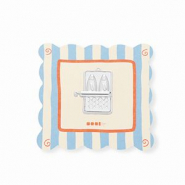 BY31&reg; Eco-brass (nachaltiges Messing) Anh&auml;nger Sardinen-Dose Silver