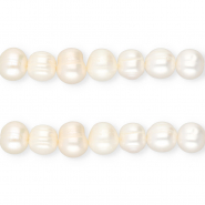 TQ Süsswasser Perlen 8 mm Natural white