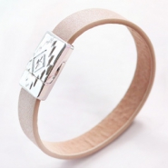 Inspirationsets Metallic Imitat Leder Armbänder