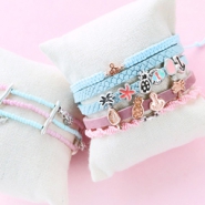 Inspirationsets Armbänder abgerundet mit Anhängern aus DQ Metall!
