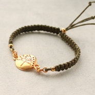 Inspirationsets Neue Herausforderung: Armbänder mit Macramé Band und Wachskordel