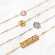 Inspirationsets Das schönste Geschenk! Rostfreiem Stahl Armbänder + Schmuck Karten