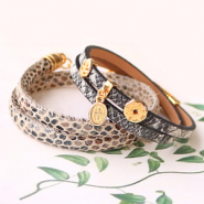 Inspirationsets Armbänder mit Schlangenmuster!