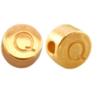 Metall DQ Perlen Buchstabe Q Gold (Nickelfrei)