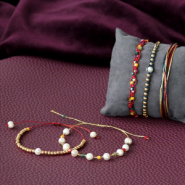 Inspirationsets Mit Macramé Band machen Sie diese schönen Armbänder!