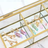 Inspirationsets Schmuck machen mit Aura Quartz Anhänger 