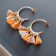 Inspirationsets Ohrringe und Armbänder machen mit Quasten Perlen?