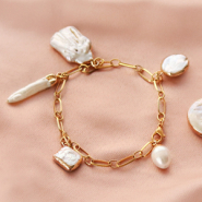 Inspirationsets Stellen Sie Armbänder und Ohrringe mit Süsswasser Perlenanhängern und Zwischenstücken her