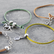 Inspirationsets Wie kann ich einfach Armbänder mit der DQ Trendy Kordel gewebt herstellen?