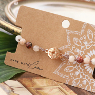 Inspirationsets Wie machen Sie Armbänder aus Natursteinperlen?