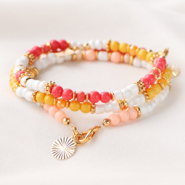 Inspirationsets Bunter Schmuck wird mit den neuen Opaque Glasperlen hergestellt