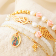 Inspirationsets Schmuck mit religiösen Perlen und Anhängern herstellen