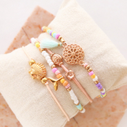 Inspirationsets Machen Sie fröhlichen Schmuck mit DQ Metall und Rocailles