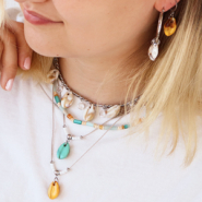 Inspirationsets Entwerfen Sie Sommerschmuck mit Resin Kauri Muscheln