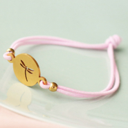 Inspirationsets Schön zu machen: Armbänder aus gefärbtem Elastik