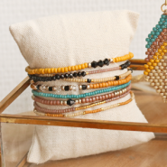 Inspirationsets Schön zu machen: Ohrringe und Armbänder mit Miyuki Perlen