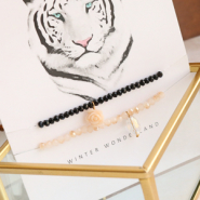 Inspirationsets Trendige Facetten Armbänder mit Anhängern Stainless Steel