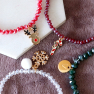 Inspirationsets Machen Sie selbst den besten Schmuck mit Weihnachtsanhänger aus Metall