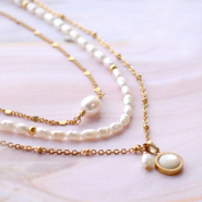 Inspirationsets Stylische Schmuck herstellen mit Süßwasserperlen 