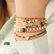 Inspirationsets Bunte Schmuckinspiration mit Millefiori-Perlen