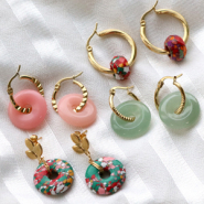 Inspirationsets Naturstein-Schmuck-Inspiration