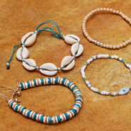 Inspirationsets Der Boho-Beach-Schmuck-Trend 