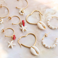 Inspirationsets Schmuck-Inspiration! Herstellung von Ohrringen mit Edelstahlzubehör