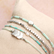 Inspirationsets Stilvollen Schmuck mit Binderingen und Miniperlen aus Metall in Designerqualität gestalten