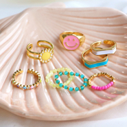Inspirationsets Ideen für Stylings mit diesen angesagten Ringen