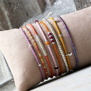 Inspirationsets Ideen für Armbandkollektionen mit Rocailles-Perlen von Miyuki