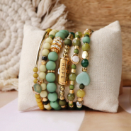 Inspirationsets Schmuckinspiration für Armbänder mit einer neuen Acrylperlen-Serie