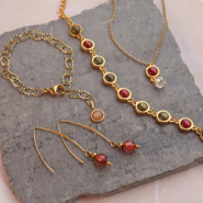 Inspirationsets Lassen Sie sich von diesen Polaris Elements Cabochons und Perlen inspirieren