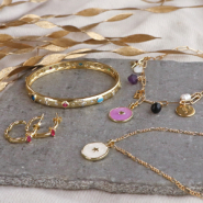 Inspirationsets Kreieren Sie stilvollen Schmuck aus Messinganhängern