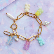 Inspirationsets Resin-Perlen Gummibärchen fröhliche Schmuckideen